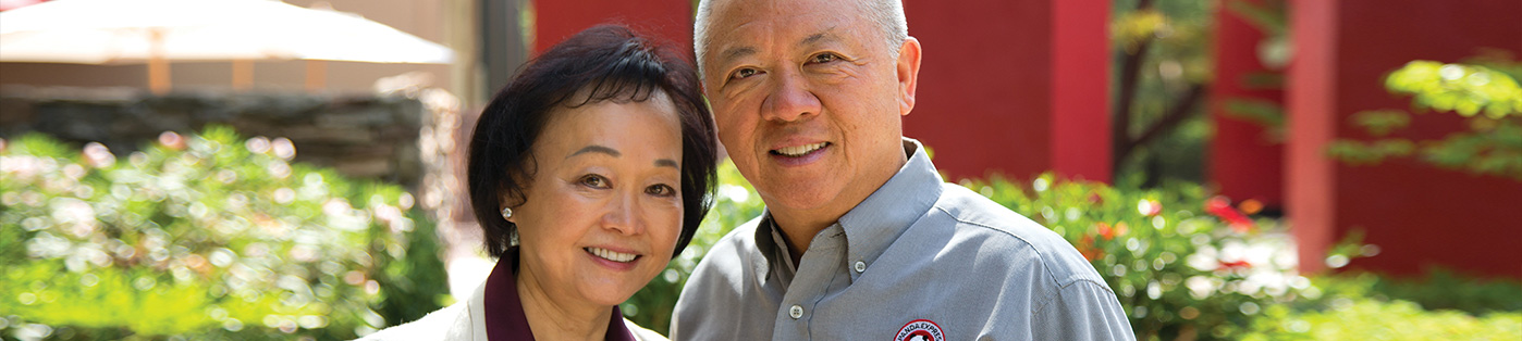 Andrew and Peggy Cherng