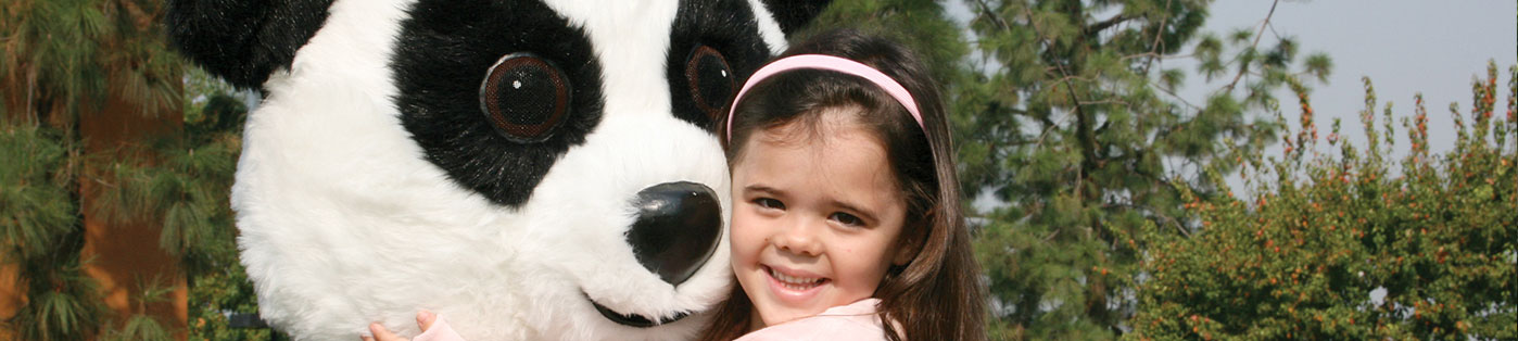 Girl with Panda