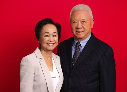 Panda Express Co-Founders and Co-CEOs Andrew and Peggy Cherng