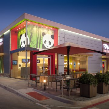 Balch Springs Panda Express Exterior Night