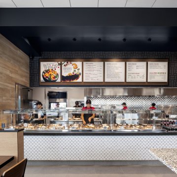 Dripping Springs Panda Express Dining Room View 1