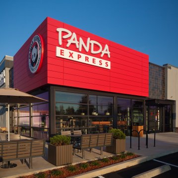 Memphis Panda Express Exterior Day
