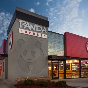 Memphis Panda Express Exterior Night