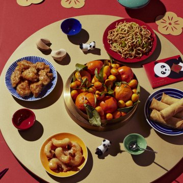 Panda Express on Turntable