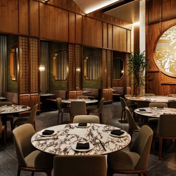 Pasadena Panda Inn Dining Room View 2