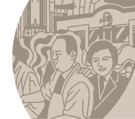 Black and White Chinese Drawing